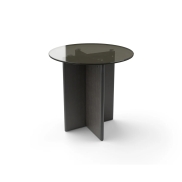 Galdiņš DITRE POLYURA Grey Wood Bronze glass