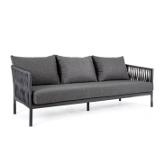 Dīvāns ANDREA BIZZOTTO FLORENCIA CHARCOAL WG21 Antracite