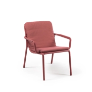 Krēsls ar roku balstiem NARDI DOGA RELAX Marsala/Mattone ar spilvenu