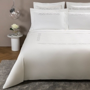 Gultas veļas komplekts FRETTE PEARLS EMBROIDERY 2/51x71 270x320 240x220