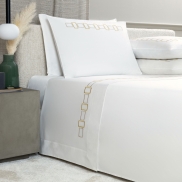 Gultas veļas komplekts FRETTE BOLD BICOLOR EMBROIDERY 2/51x71/240x220/270x320 4 priekšmeti