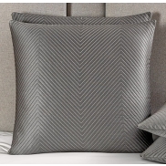 Dekoratīva spilvendrāna FRETTE LUX.HERRINGBONE 50X50 slate grey
