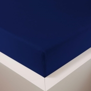Palags ar gumiju HEFEL TENCEL NAVY BLUE