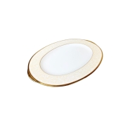 Servējamais  šķīvis NORITAKE WHITE PALACE 37cm, oval