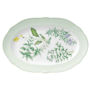 Servējamais  šķīvis NORITAKE ENGLISH HERBS 38cm, oval