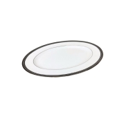 Servējamais šķīvis NORITAKE BOGART PLATINUM 31cm, oval