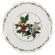 Servējamais  šķīvis PORTMEIRION HOLLY & IVY 28cm
