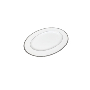 Servējamais  šķīvis NORITAKE ROCHELLE PLATINUM 31cm, oval