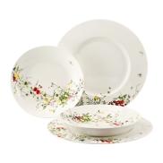 Servīze ROSENTHAL BRILLANCE FLEURS SAUVAGES Set of 4, dinner