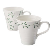 Krūžu komplekts PORTMEIRION SOPHIE CONRAN Mistletoe 350ml, Set of 2