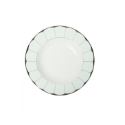 Zupas šķīvis HAVILAND ILLUSION 23.5cm MENTHE
