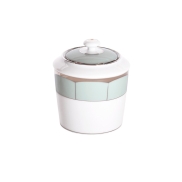 Cukura trauks ar vāku HAVILAND ILLUSION 250ml MENTHE