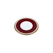 Apakštase NORITAKE TREFOLIO PLATINUM 15cm RED