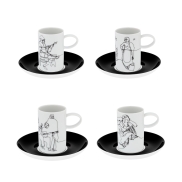 Kafijas piederumu komplekts VISTA ALEGRE FADO Set of 8 coffee