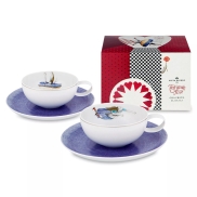 Tējas tases ar apakštasēm VISTA ALEGRE TEA WITH ALICE Set of 4