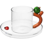 Kafijas tase ar apakštasi ICHENDORF FRUITS AND FLOWERS APPLE