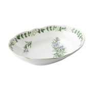 Salātu bļoda NORITAKE ENGLISH HERBS 25cm, oval