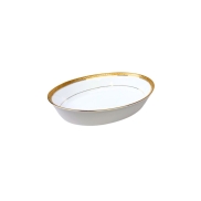 Salātu bļoda NORITAKE SIGNATURE GOLD 25cm, oval