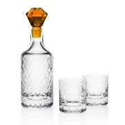 Karafe MOSER WHISKY SET 2 glasses