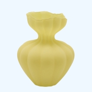 Vāze EDG FLOW SINUOSO YELLOW d26cm