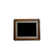 Attēlu rāmis GIOBAGNARA LEATHER & WOOD LARGE 13x18cm, walnut/smoke