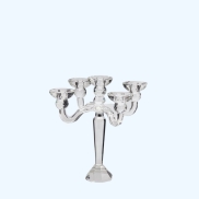 Svečturis EDG CRYSTAL d30cm 5 žuburu