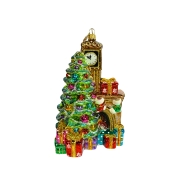 Rotājums GLASSWARE FOUNDATION THREE, CLOCK AND FIREPLACE