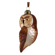 Rotājums SHISHI OWL DARK BROWN 12cm