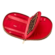 Rotaslietu lāde WOLF SAVANNA LEOPARD PRINT PORTFOLIO  Tan/Black