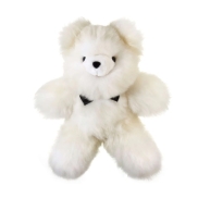 Rotaļlieta WEICH COUTURE ALPACA PELU Pearl White, 45x35cm