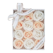 Dāvanu komplekts MATHILDE CREATIONS ROSE 6 White/6 Nude