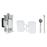 Kafijas spiedkanna CRISTEL ARABICA ar 2 krūzēm 200ml