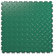 PVC Flīzes FORTELOCK INDUSTRY Green Diamond