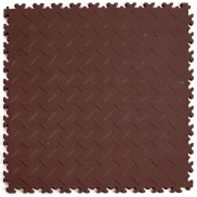 PVC Flīzes FORTELOCK INDUSTRY ECO Classic Brown Diamond