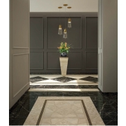 Flīzes VERSACE CERAMICS EMOTE INTARSIO CREMA MARFIL LUX