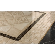 Flīzes VERSACE CERAMICS EMOTE LISTELLO NERO AMASANTA LUX