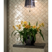 Porcelāna mozaīka VERSACE CERAMICS EMOTE ARABESCATO DECORATO CREMA MARFIL LUX