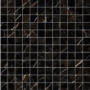 Porcelāna mozaīka VERSACE CERAMICS EMOTE T144 NERO AMASANTA LUX