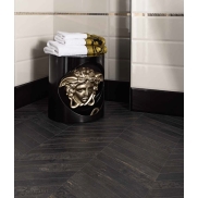 Porcelāna mozaīka VERSACE CERAMICS ETERNO CHEVRON CARBON NATURALE