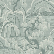 Tapetes BORAS EASTERN SIMPLICITY Indigo Garden