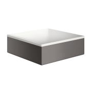 Izlietne AXOR SUITE White/Brushed Black Chrome