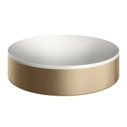 Izlietne AXOR SUITE White/Brushed Bronze