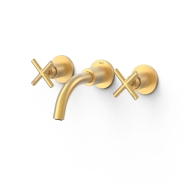 Jaucējkrāns TRES MONTBLANC Matt Gold 24K