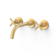 Jaucējkrāns TRES MONTBLANC Matt Gold 24K