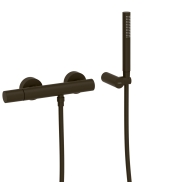 Dušas komplekts TRES STUDY Black bronze