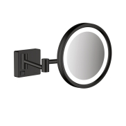 Kosmētiskais spogulis HANSGROHE ADDSTORIS Matt Black