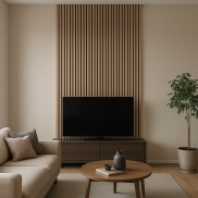Akustiskais panelis INTELWOOD WOODEN ACOUSTIC PANELS Color Oak on Black Felt