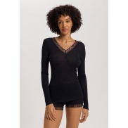 Apakškrekls ar garām piedurknēm HANRO WOOLEN LACE S