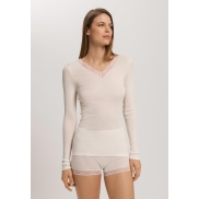 Apakškrekls ar garām piedurknēm HANRO WOOLEN LACE L