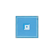Lakats VISTA ALEGRE BLUE SHINE 33x30cm pocket